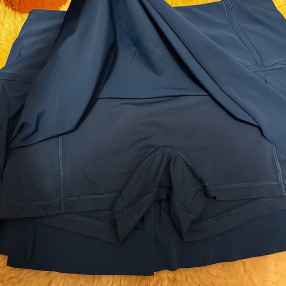 Lululemon Golf Skort | Deep Blue | Size 8 | EUC | Built-In Shorts with Pockets - Picture 3 of 6